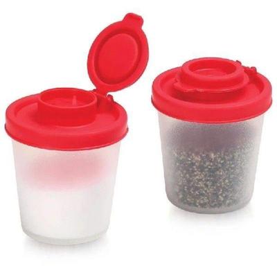 Leak Proof Salt and Pepper Pots Convenient Condiment