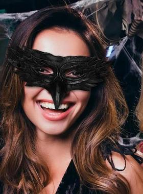 Animal 3D Eagle Beak Mask Cosplay Crows Parrot Pu Masks