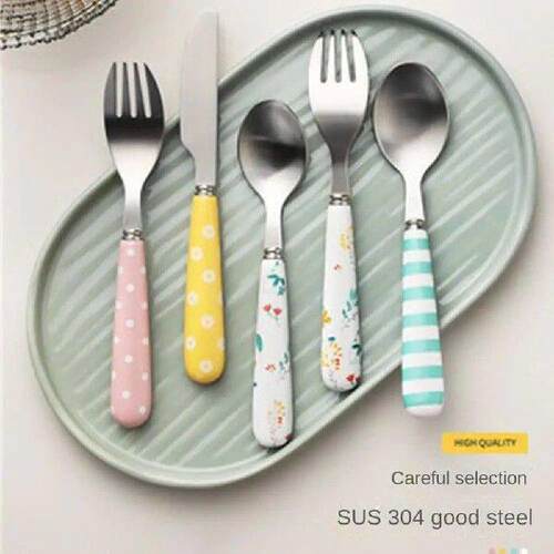 Portable Spoon Creative Idea Lovable Stainless Steel Spoon