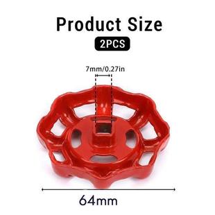 Pack Replacement Outside Handles Wheel Faucet