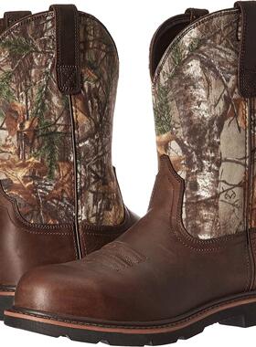 plus size 48 men leather boots Western cowboy boots男马丁靴