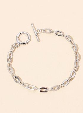 Steet Stacked Hip Hop Bracelet Necklace Combination suit Eur