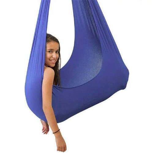 Kids Cotton Outdoor Indoor Swing Hammock for Cuddle Up to