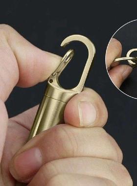 Travel Friendly Keychain Pills Holder Functional Outdoor