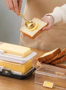 Sealed Butter Box with Lid Rectangular Cheese Storage Box