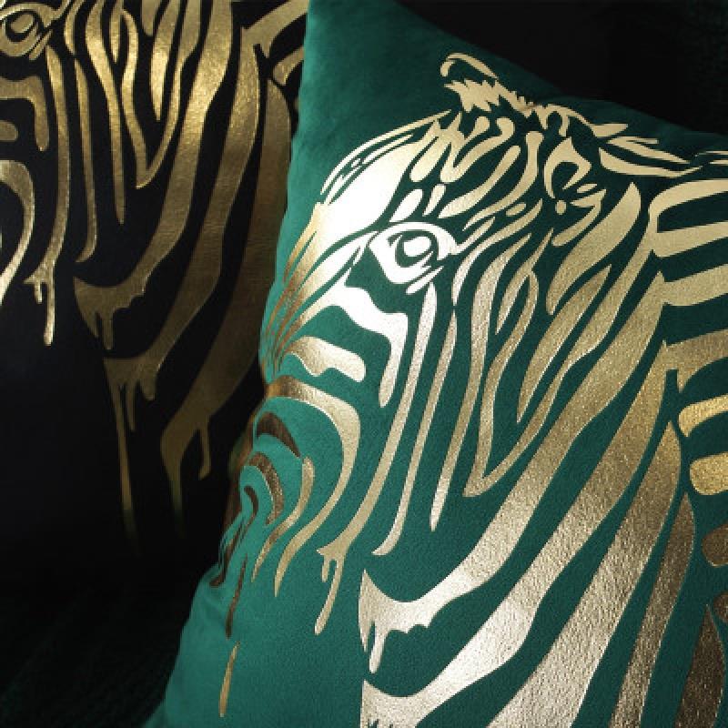 Zebra Pillow Netherlands Velvet Cushion Cover Pillowcase枕套