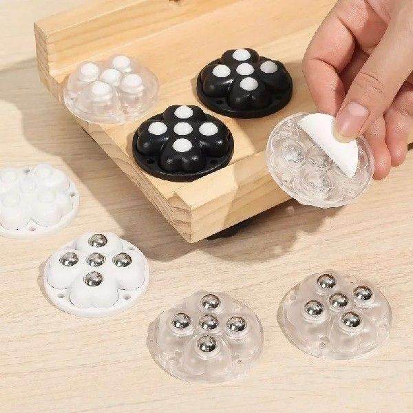 Furniture Rotating Wheels Universal Self-Adhesive Pulley