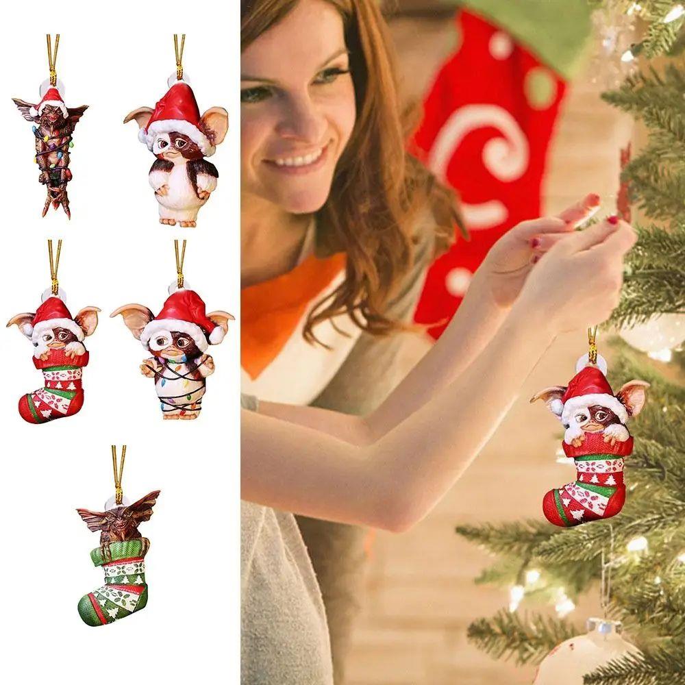 Gremlins Santa Hat Hanging Christmas Tree Decoration Pendant