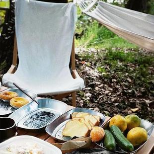 Tools Random Pattern Kitchen Plate Picnic Fruit Snac Outdoor