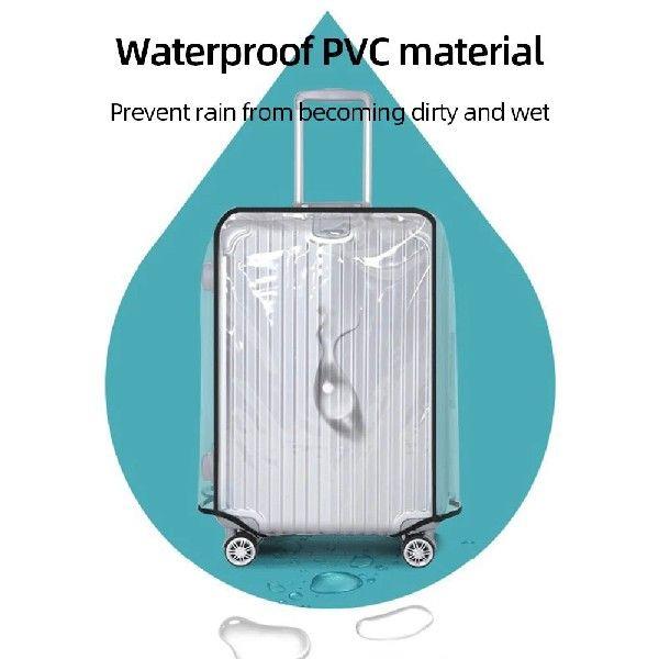 18-30inch Clear Suitcase Cover Protector PVC Protective