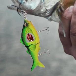 Multi Jointed Bass Swim Lure Exquisite Fishing Trout Bait
