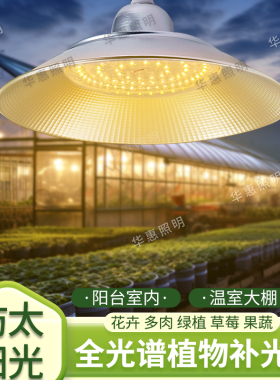果树大棚育苗植物生长灯室内仿阳光节能LED60W补光灯草莓多肉葡萄