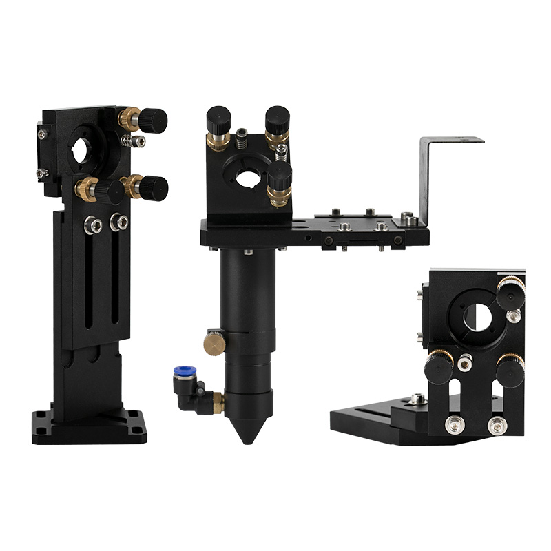 CO2激光机镜架套装切割机反射镜支架光路雕刻机镜筒激光头调光靶