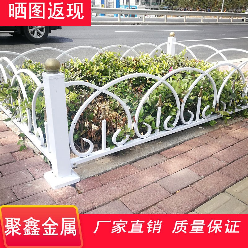 锌钢草坪护栏绿化带围栏栅栏市政园林隔离栏农村栅栏