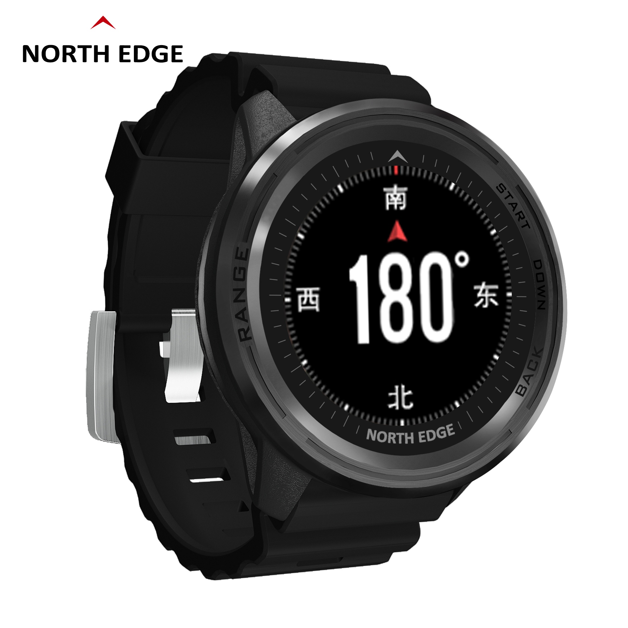 northedge,northedgemars northedge中文range心率跑步潜水gps蓝牙铁人三项充电运动手表