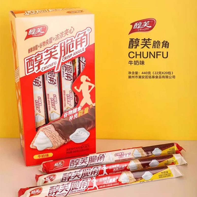 谷物新鲜日期零食脆角醇芙三角酥