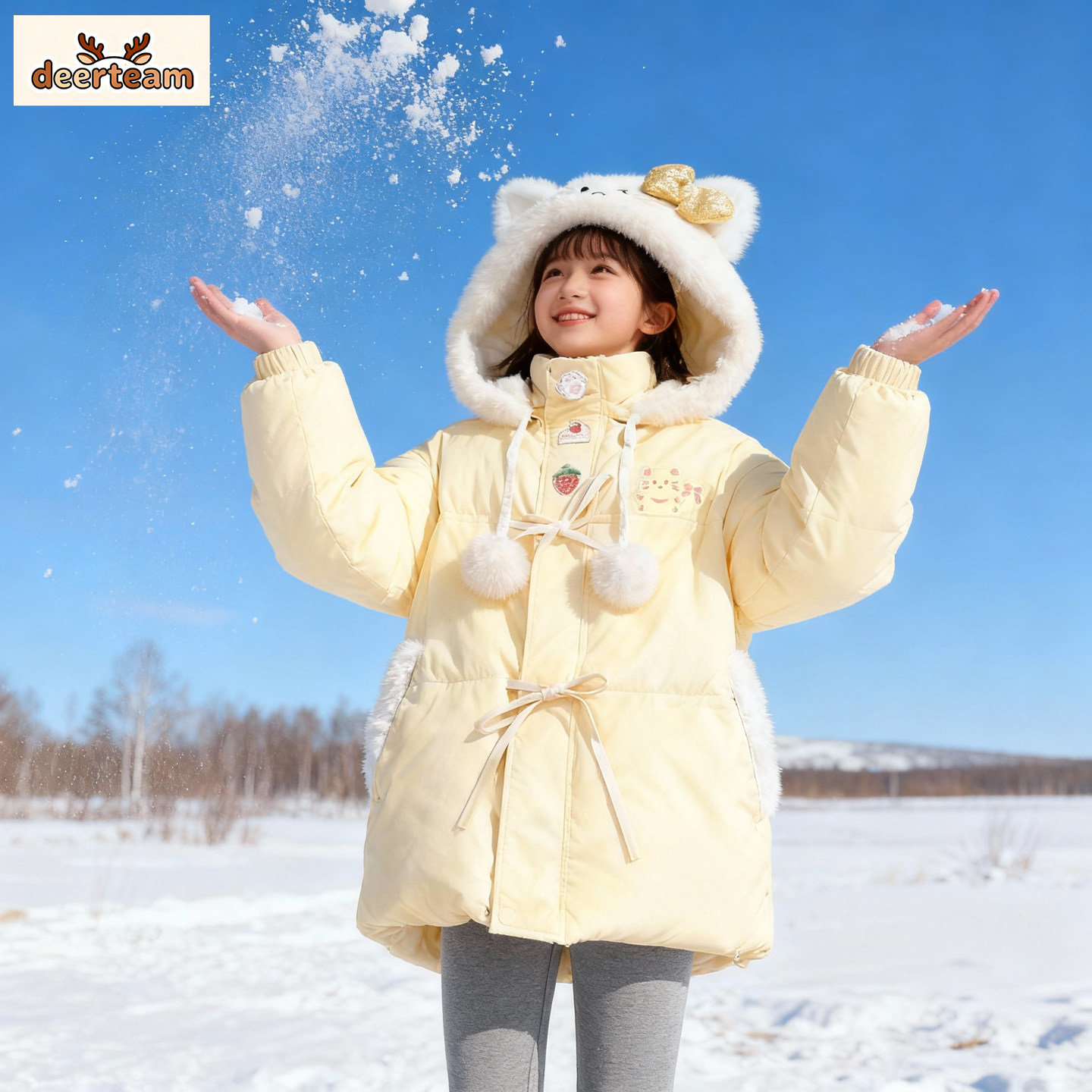 女童加厚外套秋冬款2025新款儿童冬季毛毛衣中大童女棉袄加绒棉服,童装/婴儿装/亲子装,棉袄/棉服,淘宝优惠券,粉丝福利购,淘宝优惠卷