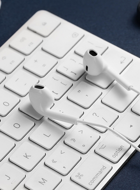 MINISO/名创优品白色立体声耳机入耳式3.5mm苹果安卓手机平板电脑