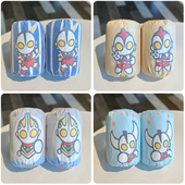 头男童玩耍防脏护袖 男宝宝可爱卡通防污袖 口 套防水春秋冬季 儿童袖