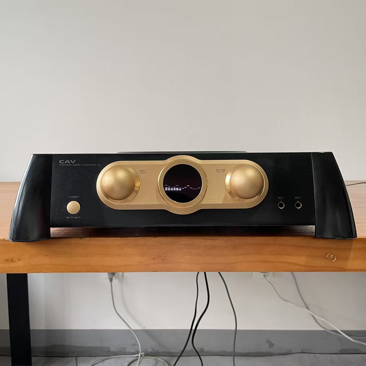 二手CAV丽声A2高清光纤家庭影院唱歌卡拉OK大功率功放机图片