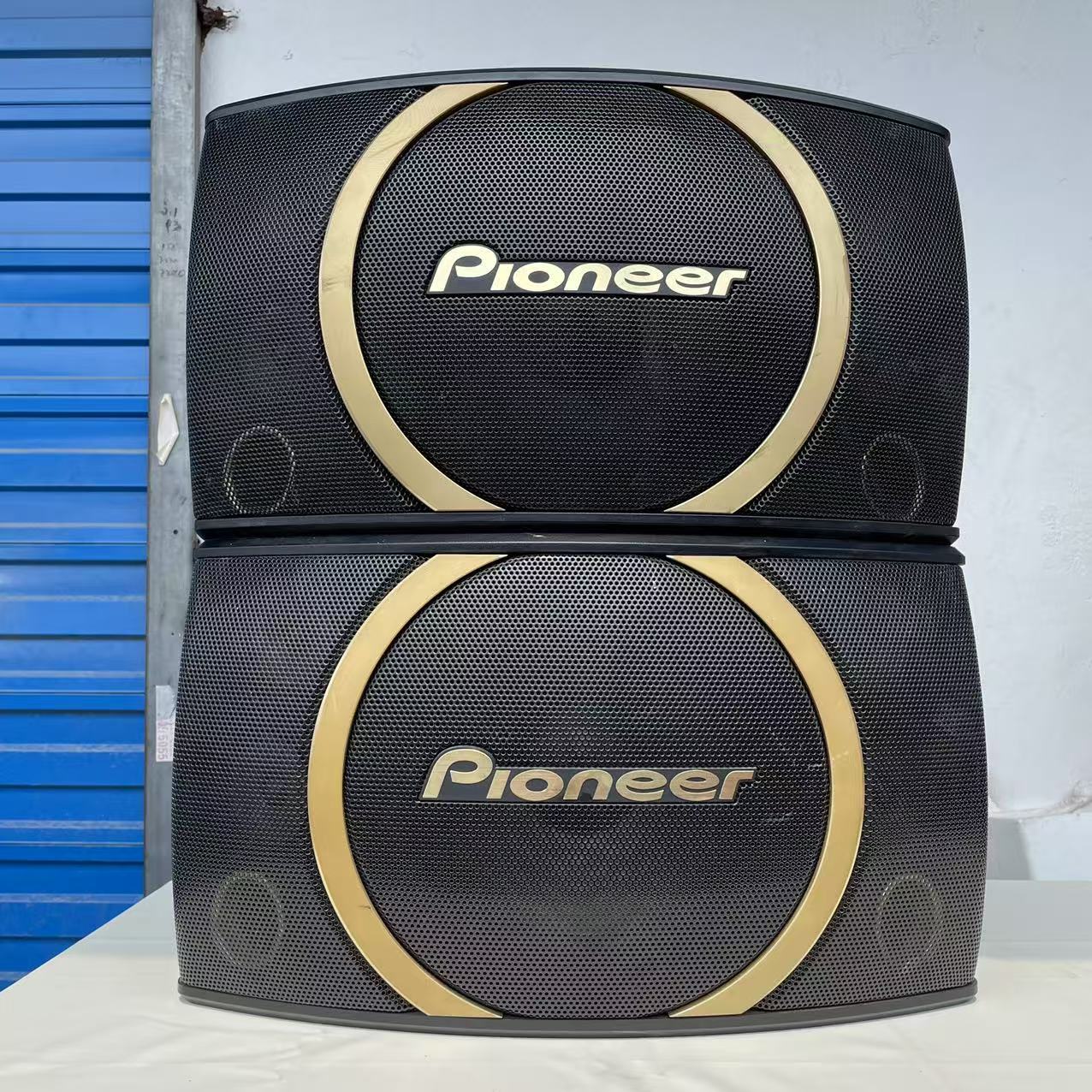 二手先锋CS-Y100卡包音箱一对10寸喇叭KTV唱歌演出听歌会议音响