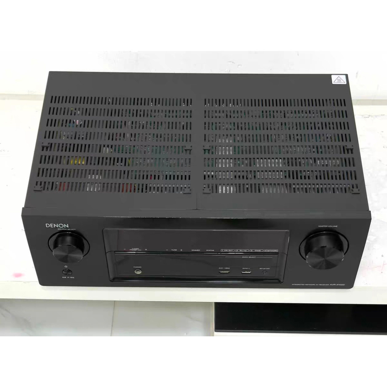 二手Denon/天龙 AVR-X1000家庭影院 AV 功放机