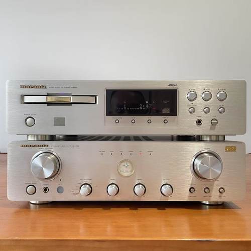 二手马兰士PM8100SA功放+8400SA CD机一套原装进口100V