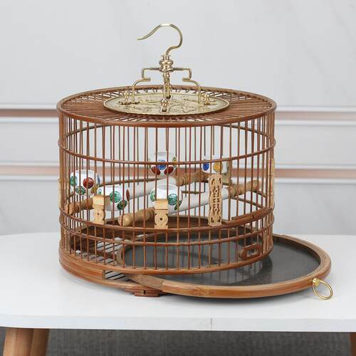 鸟笼红子靛颏紫竹老竹皮