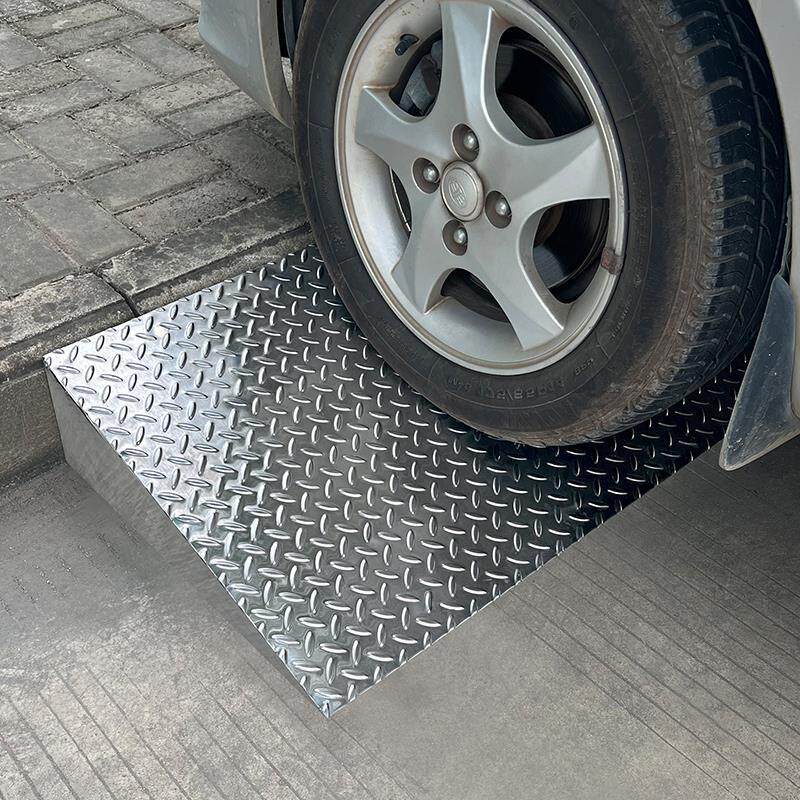 轮椅上台阶神器斜坡台阶门槛不锈钢无障碍路沿坡道楼梯轮椅汽车电