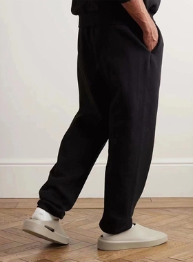 正品essentials卫裤男女秋冬加绒抽绳束脚裤FOG复线长裤子潮新款