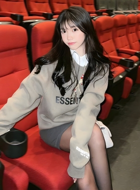 正品essentials卫衣圆领男女反光FOG复线长袖SS20美式潮新款外套