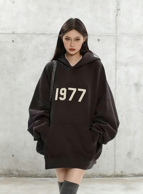 官网正品essentials卫衣外套连帽衫FOG复线SS22男女情侣美式1977