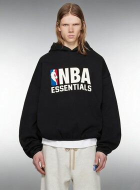 官网正品essentials卫衣外套连帽衫FW24男女FOG复线NBA联名美式潮