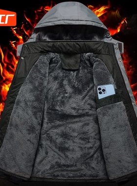 Winter heavy jacket men's cotton coat men warm jackets男棉衣