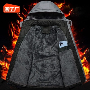 Winter heavy jacket men's cotton coat men warm jackets男棉衣