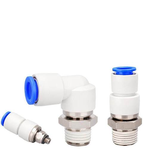 SMC型高速旋转直通接头KSH4-M5/6-01/8-02/10-03/KSH12-04
