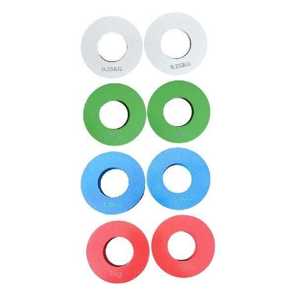 2Pcs Barbell Plates Compact Steel Micro Loading Weight