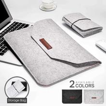 Laptop Sleeve Bag 12 13.3 14 15 16 Inch Wool Felt Notebook T