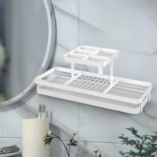 Toothbrush Holder Sturdy Bathroom Organizer Stable with