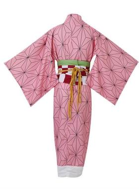 Anime Demon Slayer Kimetsu no Yaiba Cosplay Costume Nezuko K