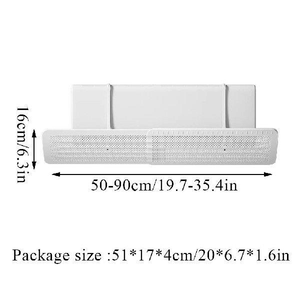 Retractable Air Conditioner Wind Deflector Anti Direct