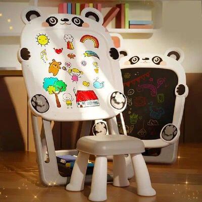 Magnetic Black Board Adjustable Magnetic Whiteboard Toddler