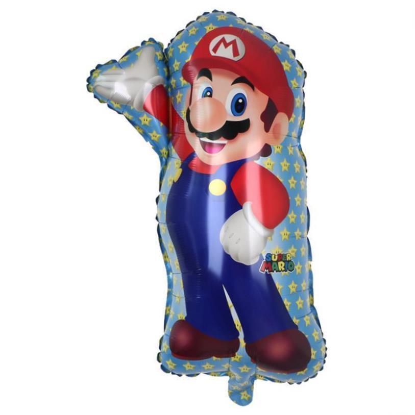 Mario Game Theme Aluminum Film Balloon Set Childrens Bi