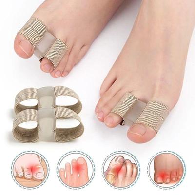 1Pc Foot Care Tool Silicone Toe Spreader Separator Bunion Ha