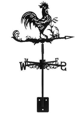 Modeling Farm Yard Metal Wrought Iron Big Rooster Roof