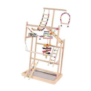 Bird Gym Playground Toy Parakeet Exercise Parrot