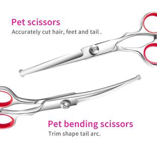 Dog Grooming Scissors Professional Stainless Steel Pet Hair