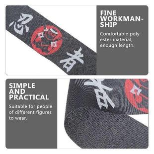 Headscarf Decorative Headband Costume Wide Sushi Japanese