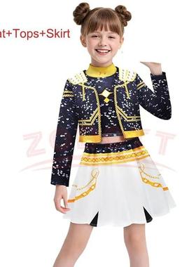 Kids K-pop Rumi Zoey Mira Cosplay Huntrix Costume 3D Print D