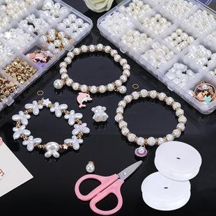 Bracelets Necklaces Girls Beads Gifts For Set Kit DIY Making